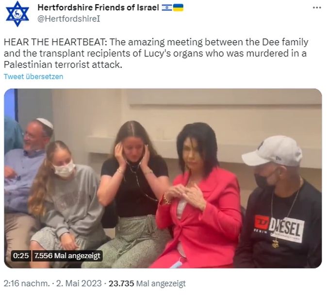 Das Herz von Lucy Dee (†48) wurde erfolgreich transplantiert und schlägt weiter. Twitter