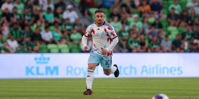 Xherdan Shaqiri nimmt bei Chicago Fire zunehmend Fahrt auf. Xherdan Shaqiri Chicago Fire