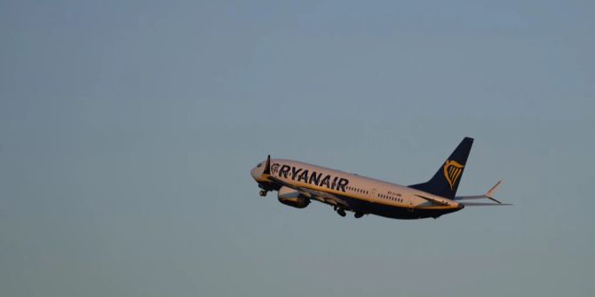Ryanair flugzeug