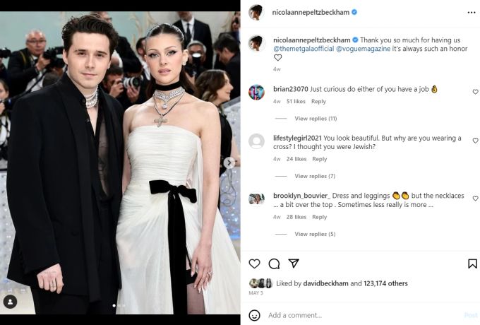 Die Frau von Brooklyn Beckham ist in Therapie. Brooklyn Beckham Nicola Peltz