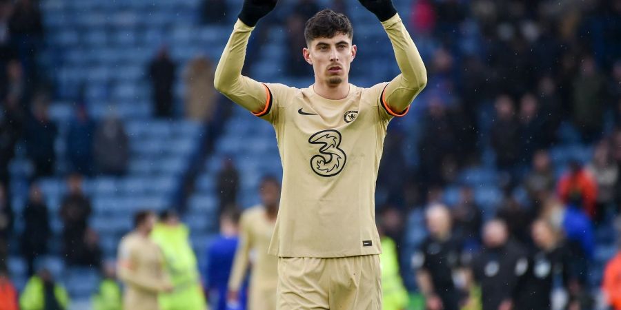 Kai Havertz im Chelsea-Trikot