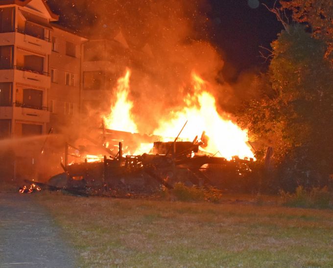 Ein 17-Jähriger wurde durch eine Stichflamme verletzt. Verletzt Luzern