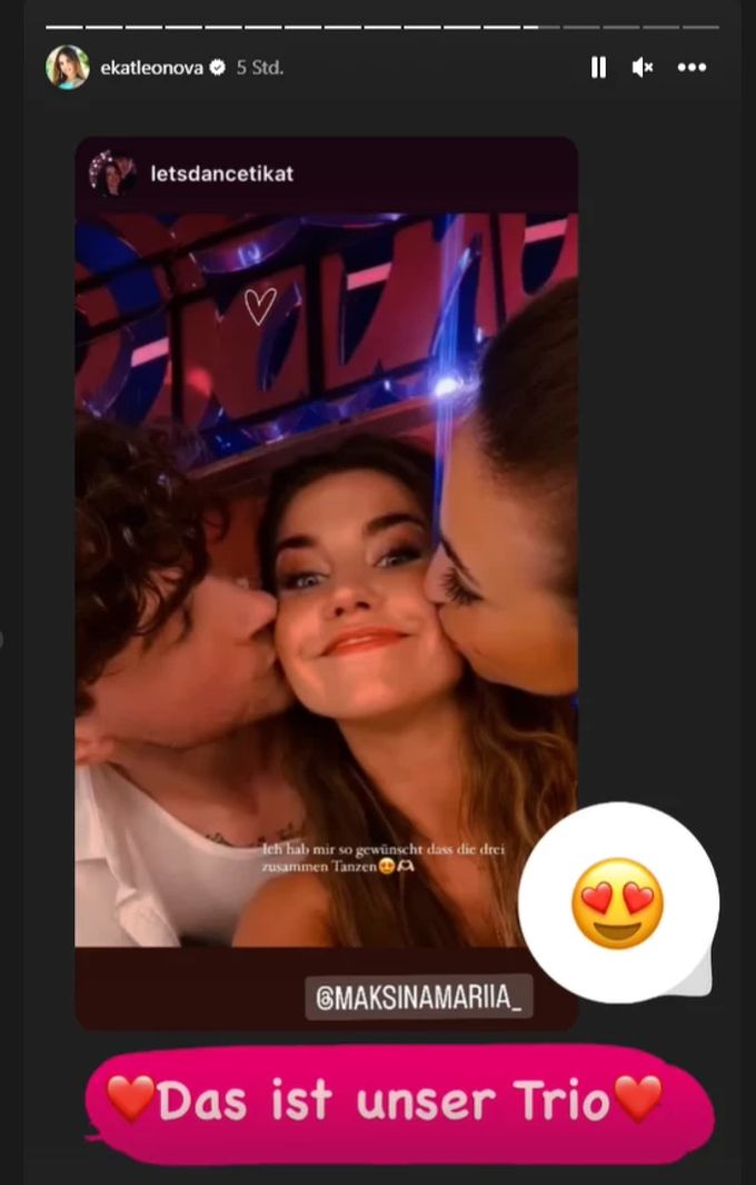 Das Trio für das «Let’s Dance»-Halbfinale. let?s dance