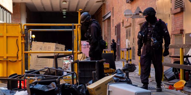 Hongkong Polizisten Universität