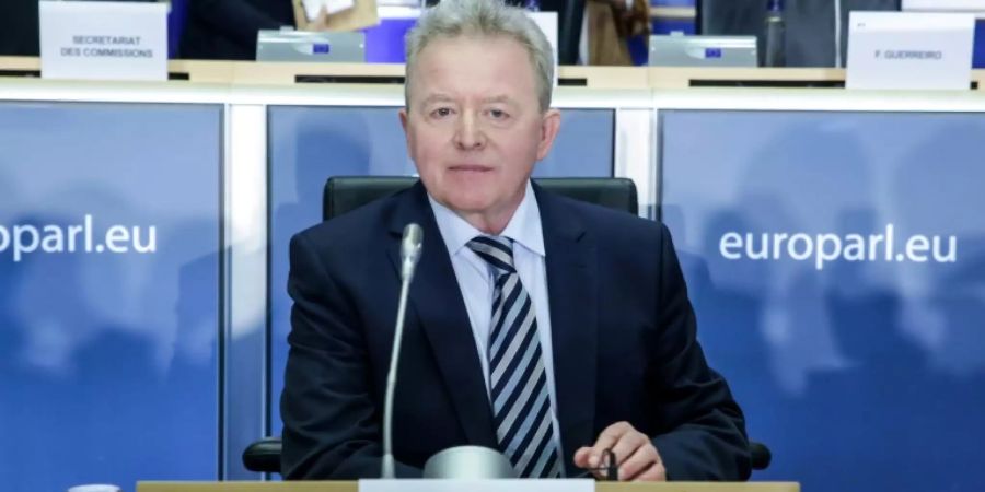 Wojciechowski bei seiner Anhörung im Europaparlament