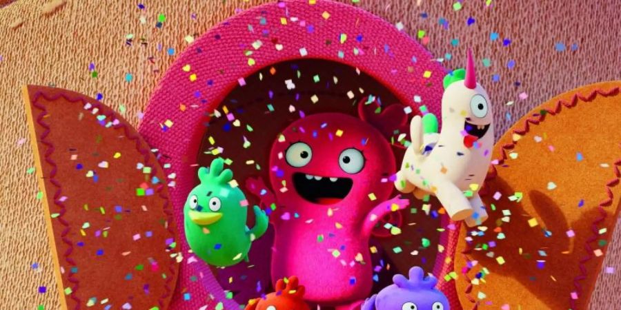UglyDolls begrüssen den neuen Tag im idyllischen Städtchen Uglyville. Foto: Tobis Film