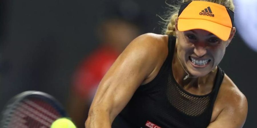 Angelique Kerber ist nur noch die Nummer 17 der Tennis-Welt. Foto: Jia Haocheng/Xinhua/dpa
