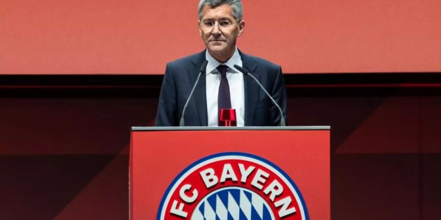 Herbert Hainer ist der neue Präsident des FC Bayern München. Foto: Sven Hoppe/dpa
