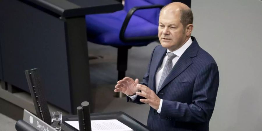 Bundesfinanzminister Scholz