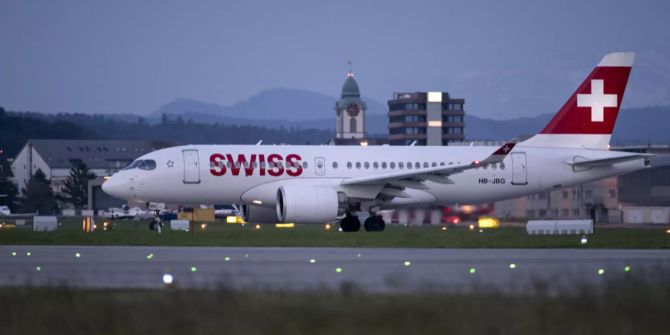 bombardier swiss a220