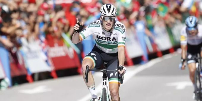 Sam Bennett ist nicht mehr Teil vom Team Bora-Hansgrohe. Foto: Yuzuru Sunada/BELGA/dpa Sam Bennett ist nicht mehr Teil vom Team Bora-Hansgrohe. Foto: Yuzuru Sunada/BELGA/dpa