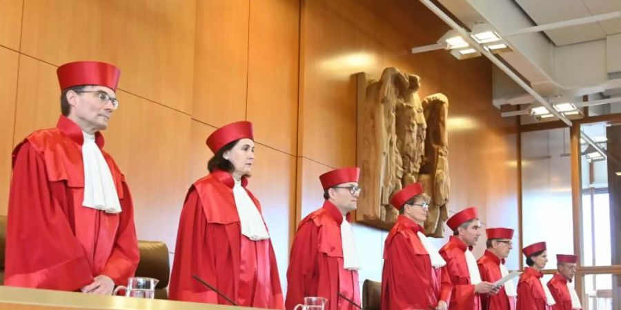 Bundesverfassungsgericht in Karlsruhe: Hartz-IV-Sanktionen teilweise verfassungswidrig. Foto: Uli Deck/dpa