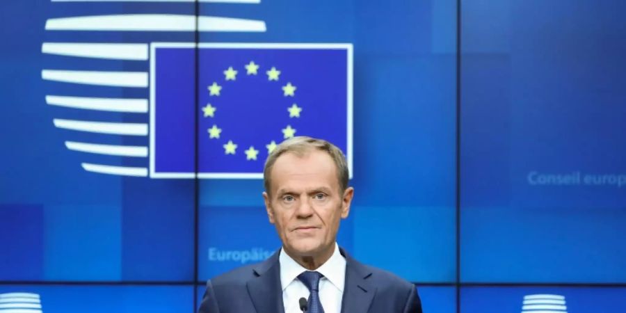 EU-Ratspräsident Donald Tusk
