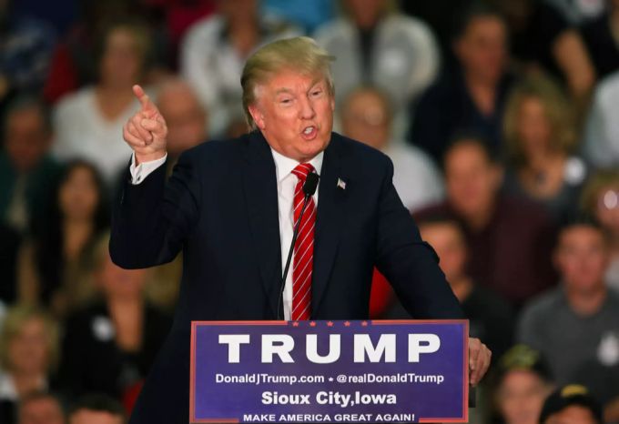 Der Mauerbau war eines der zentralen Versprechen Trumps vor seiner Wahl zum Präsidenten. Tump