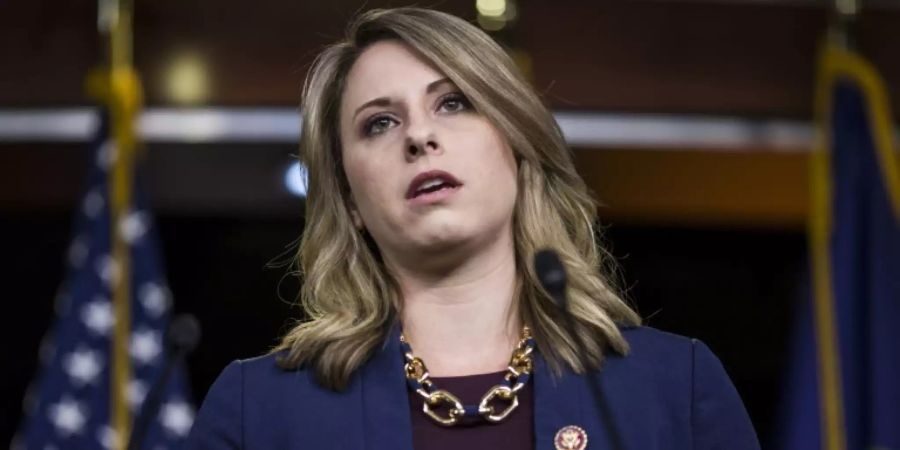 Die US-Kongressabgeordnete Katie Hill