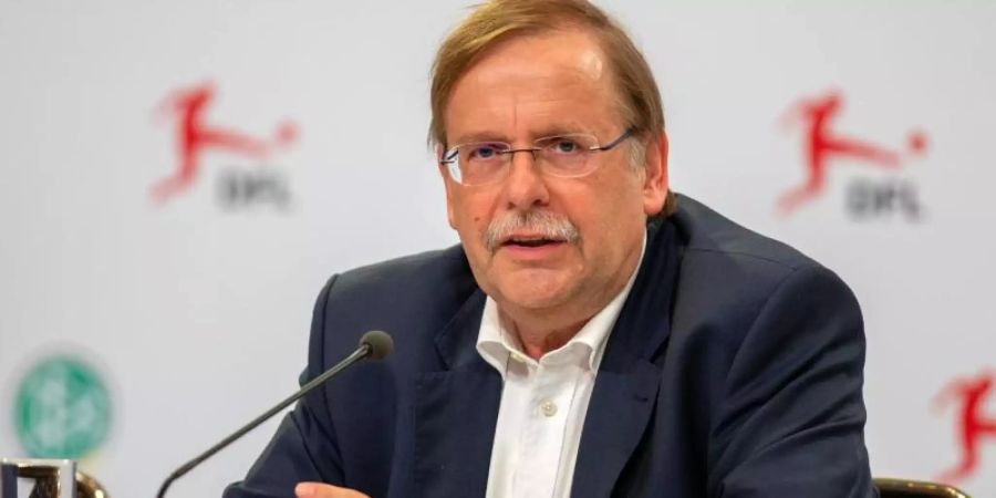 Möchte den DFB in den UEFA- und FIFA-Grimien vertreten: Vize-Präsident Rainer Koch. Foto: Andreas Gora/dpa