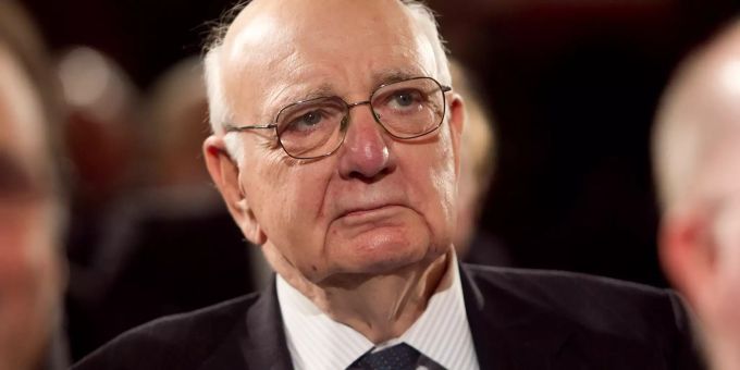 Paul Volcker, damaliger Vorsitzender des Economic Recovery Advisory Board von US-Präsident Barack Obama. (Archivbild) Federal reserve system
