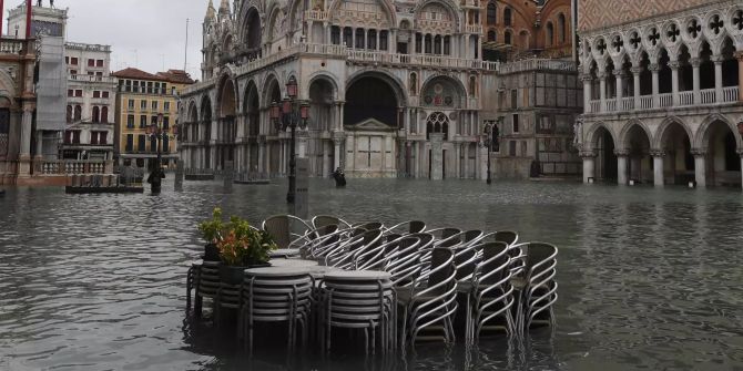 Überschwemmungen in Venedig