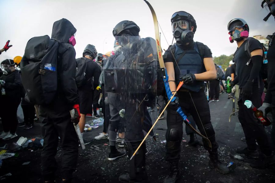 Proteste in Hongkong