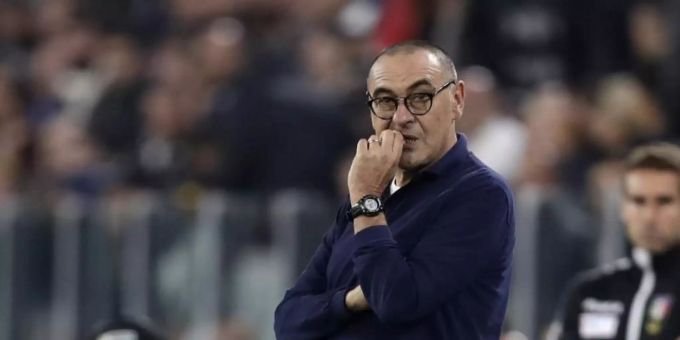 Juve-Cheftrainer Maurizio Sarri. Foto: Luca Bruno/AP/dpa Juve-Cheftrainer Maurizio Sarri. Foto: Luca Bruno/AP/dpa