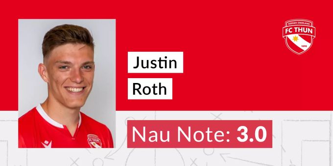 Justin Roth FC Thun. FC Thun
