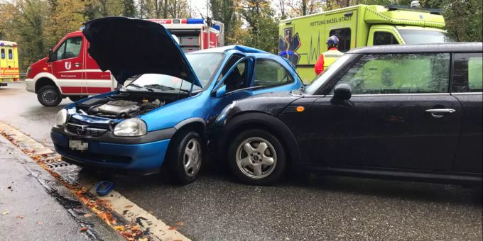 Unfall in Reinach BL Unfall Reinach