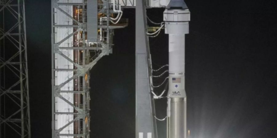 Atlas-V-Rakete mit Boeing-Raumkapsel