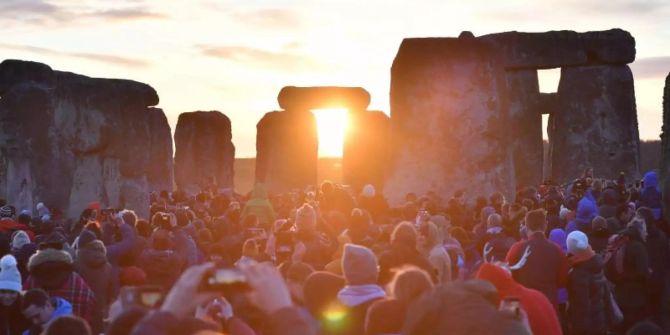 Wintersonnenwende Stonehenge