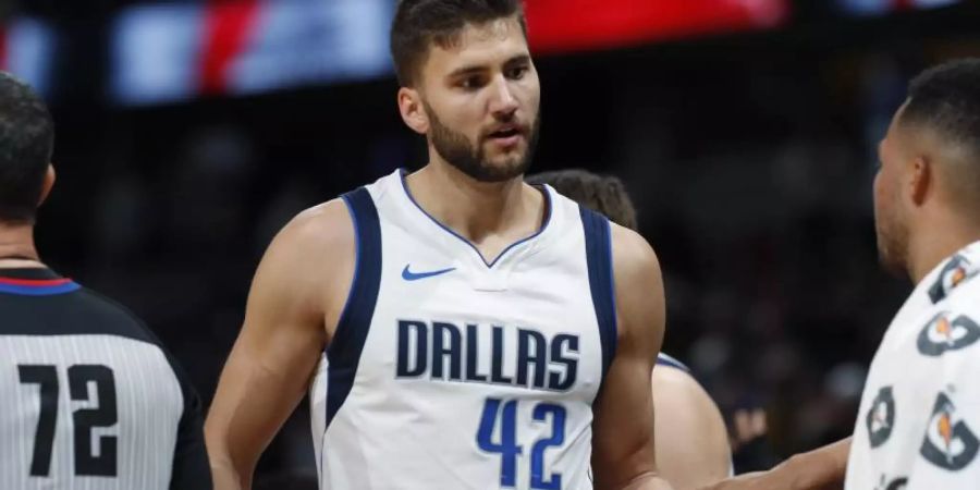 Maxi Kleber blieb bei der Niederlage der Dallas Mavericks ohne Punkte. Foto: David Zalubowski/AP/dpa