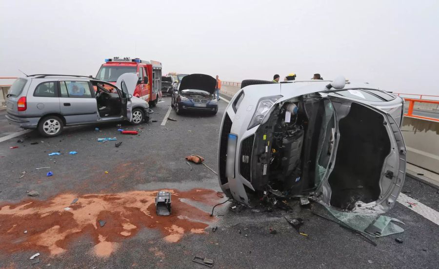 29 Menschen wurden bei dem Unfall verletzt.