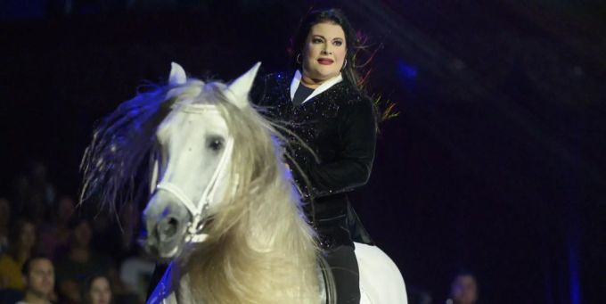Géraldine Knie. (Archivbild) circus knie