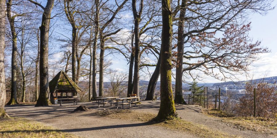 Der Hexenplatz in Brugg ist eine Grillstelle, die bei Ausflüglern und Familien beliebt ist.