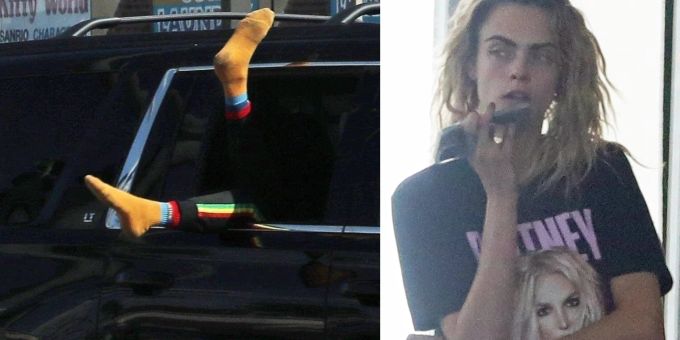 Schockierende Bilder - Supermodel Cara Delevingne stürzt komplett ab