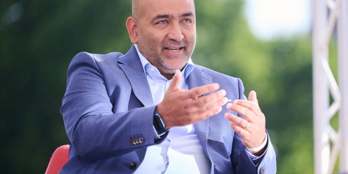 Omid Nouripour ist Bundesvorsitzender der Grünen. Omid Nouripour ist Bundesvorsitzender der Grünen.