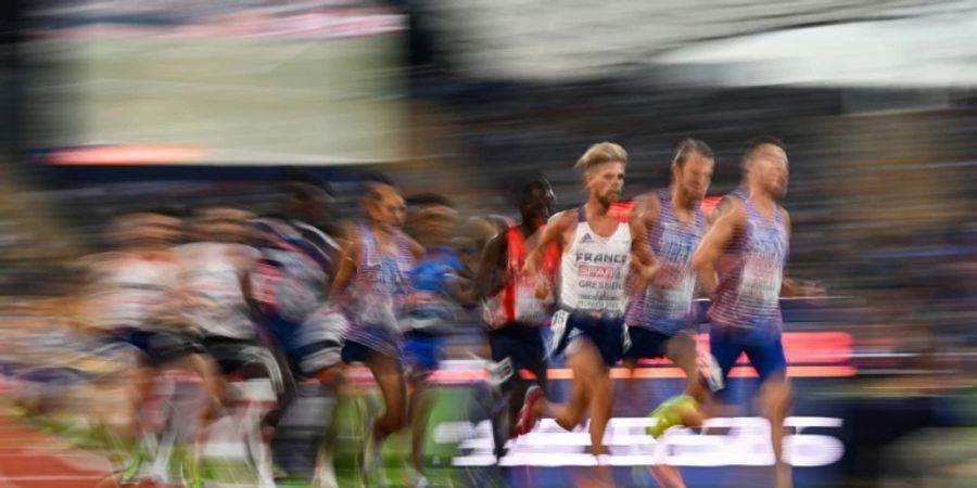 Athleten bei den European Championships in München