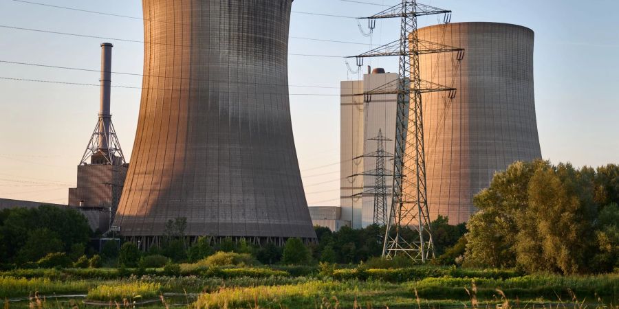 Das Gas- und Dampfturbinenkraftwerk Gersteinwerk an der Lippe.