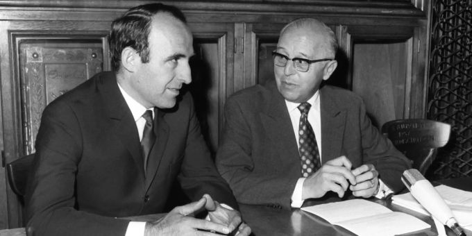 Der Zusammenschluss der BGB und DP zur Schweizerischen Volkspartei 1971. Gründung SVP 1971