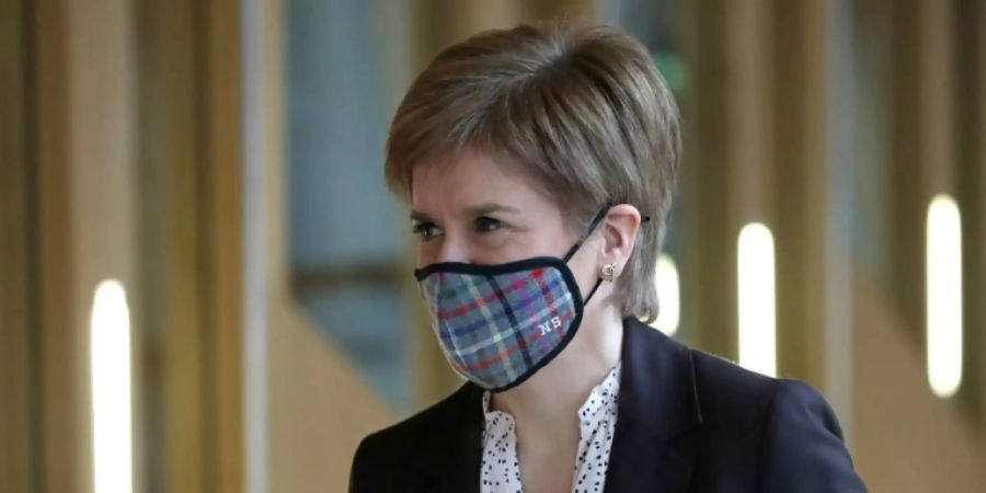 Die schottische Regierungschefin Nicola Sturgeon