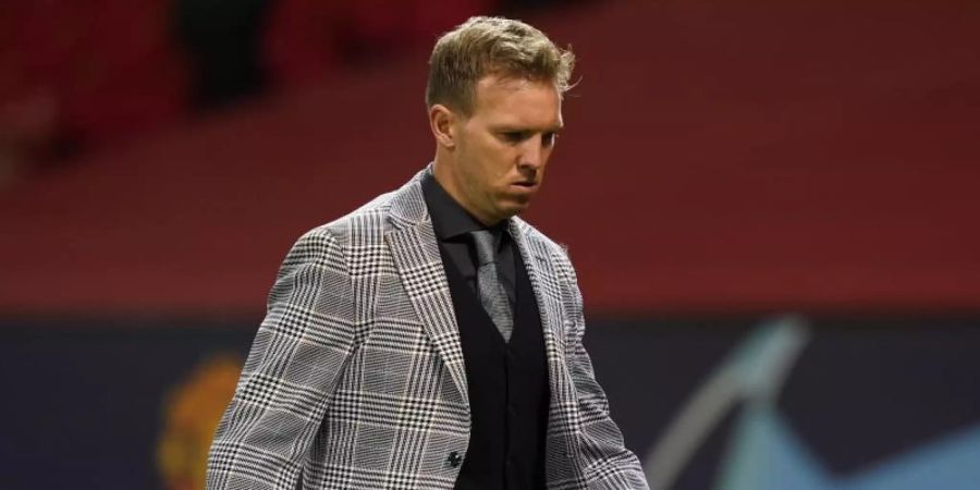 Macht an der Linie stets einen guten Eindruck: RB-Coach Julian Nagelsmann. Foto: Andrew Yates/CSM via ZUMA Wire/dpa