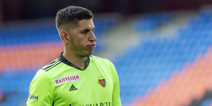 Djordje Nikolic, Goalie des FC Basel. FC Basel