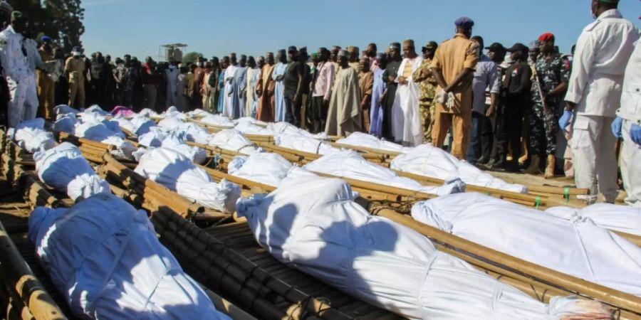 Opfer von Boko Haram-Angriff in Nigeria