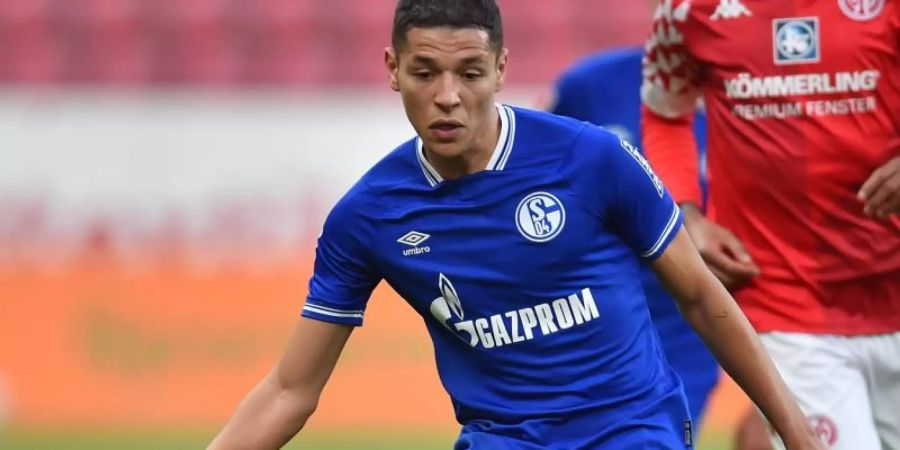 Bekommt eine neue Chance: Schalkes Amine Harit. Foto: Torsten Silz/dpa