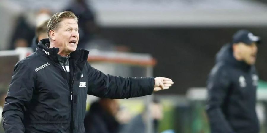 Steht unter Erfolgsdruck: Kölns Trainer Markus Gisdol. Foto: Thilo Schmuelgen/Reuters Images Europe/Pool/dpa