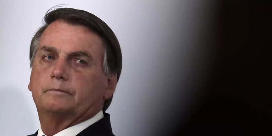 ARCHIV - Jair Bolsonaro, Präsident von Brasilien, hat dem künftigen US-Präsidenten Biden zu seinem Wahlsieg gratuliert. Foto: Eraldo Peres/AP/dpa