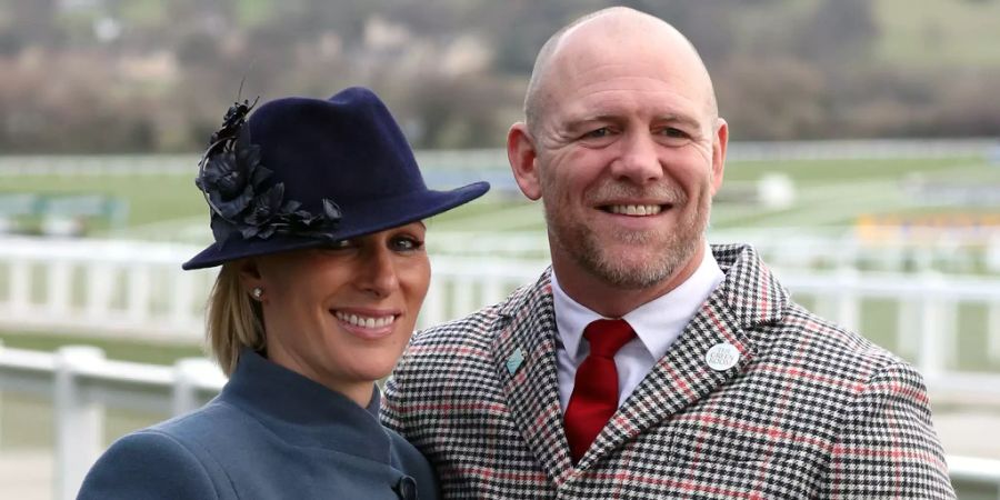 Mike Tindall mit seiner Ehefrau Zara Tindall, der Tochter von Prinzessin Anne.