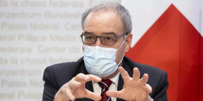 Guy Parmelin Coronavirus Bundesrat