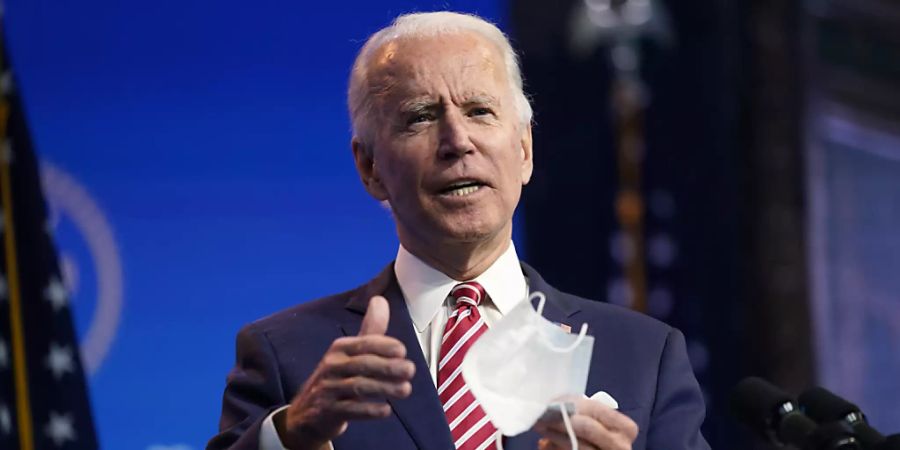 Der gewählte US-Präsident Joe Biden will wie sein Vorgänger Donald Trump den wachsenden Einfluss Chinas in der Weltwirtschaft entgegenwirken. (Archivbild)