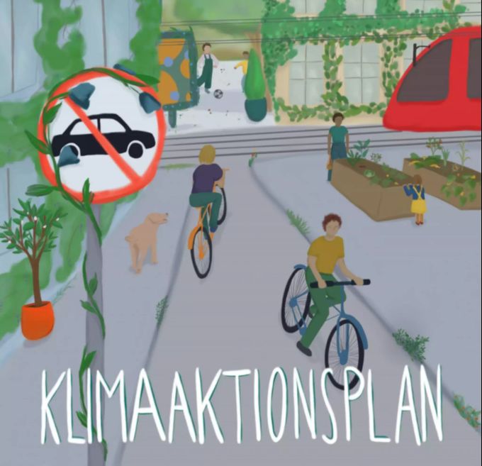 Der Klimaaktionsplan umfasst über 350 Seiten mit konkreten Massnahmen. Klimaaktionsplan.