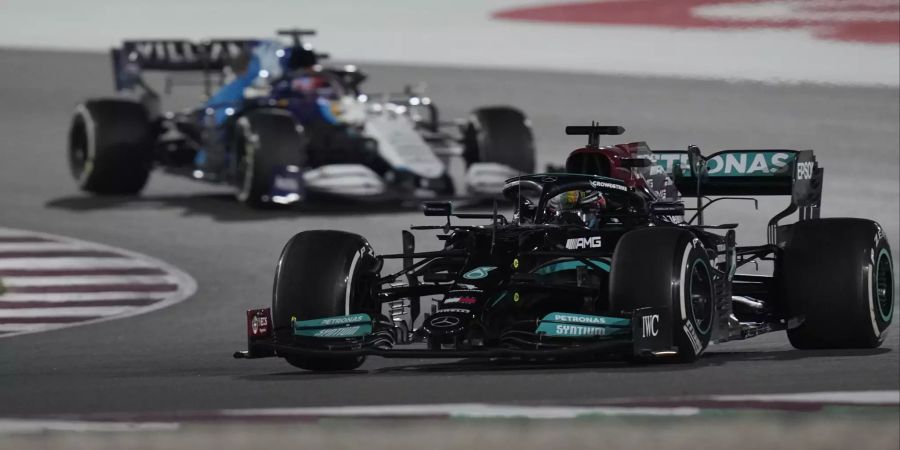 Lewis Hamilton Mercedes Katar