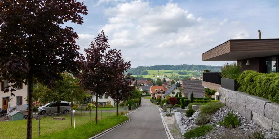 Aussicht über Bischofzell.